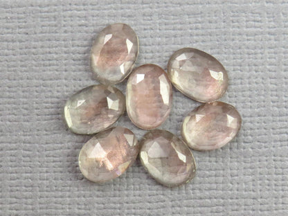 Oregon Sunstone - Rose Cut Oval Gemstone Lot | Oregon sunstone | 7mm x 5mm, 3.9ct | USA | OSR142 - Gem Enthusiast