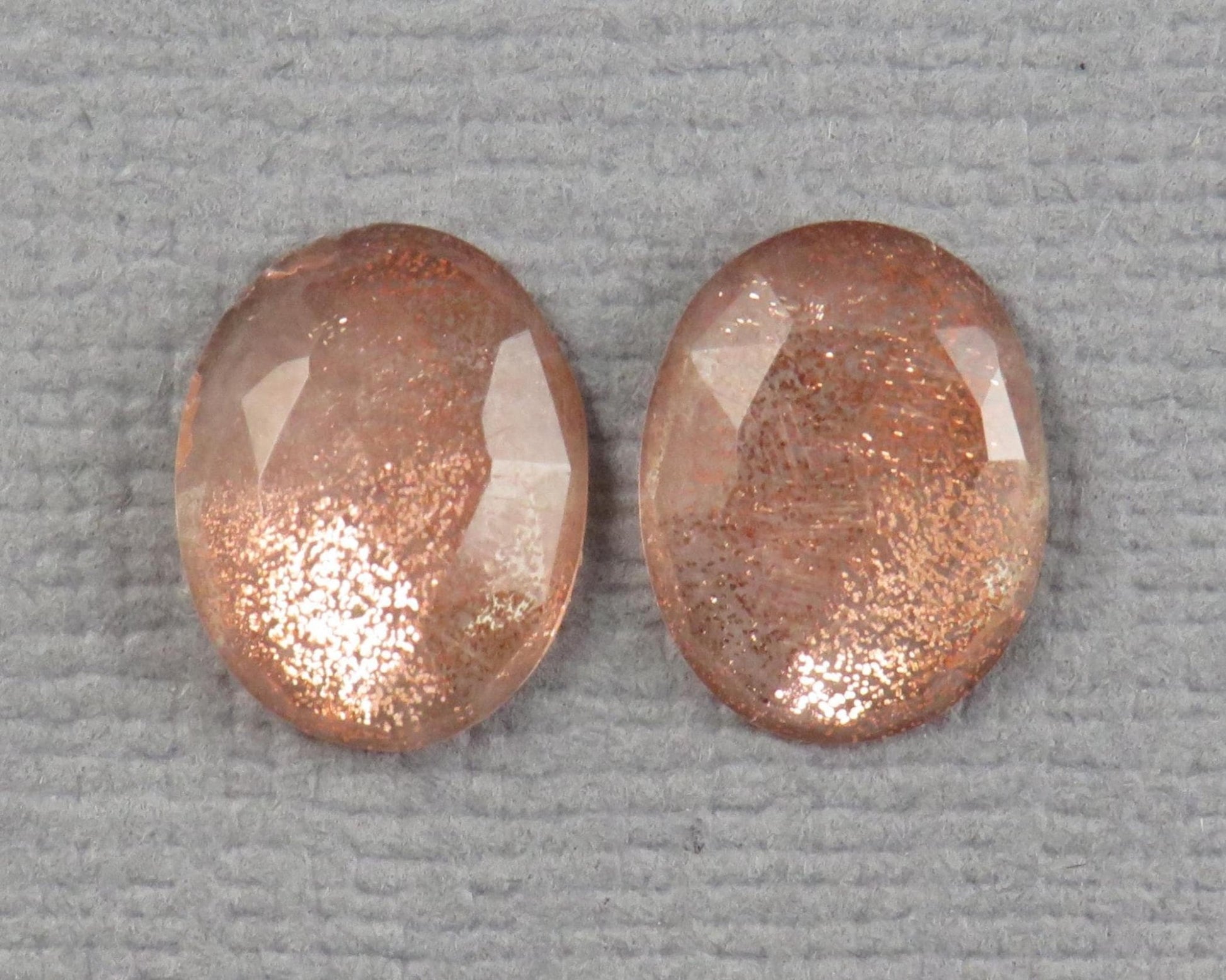 Oregon Sunstone Rose Cut | Plush Sunstone | 9x7mm, 2.45ct | Oregon USA | OSR112 - Gem Enthusiast
