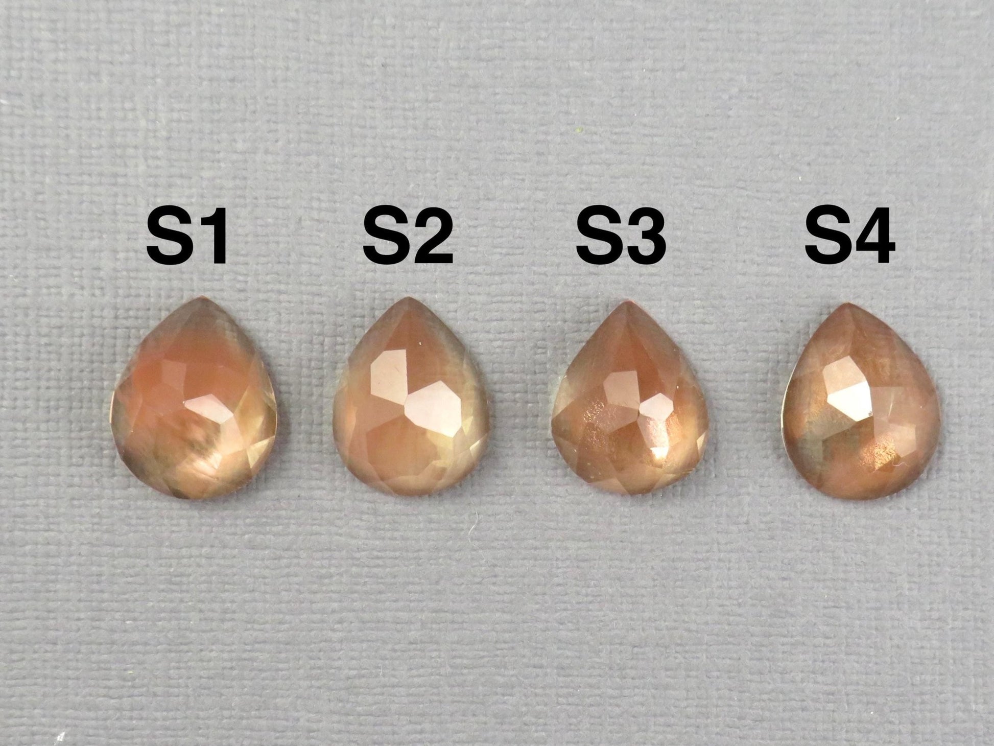 Oregon Sunstone - Rose Cut Rose Cut | 14.5mm x 11mm, avg 7ct | Sun Crystal, Oregon USA Sold Per Stone | OSR127 - Gem Enthusiast