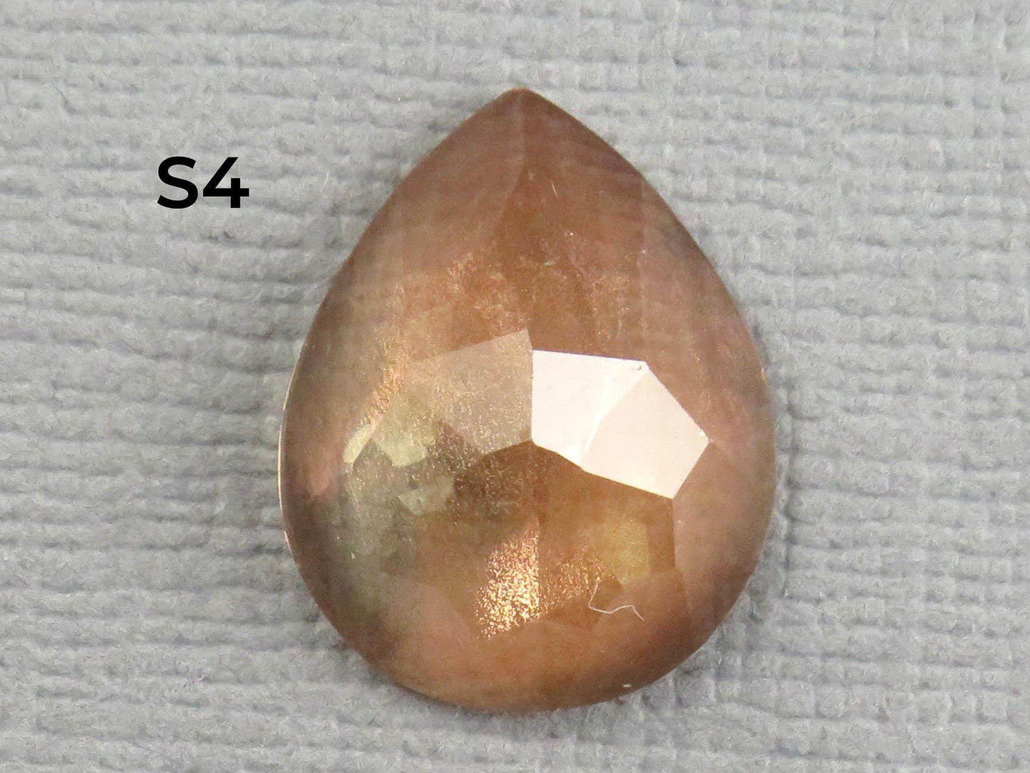 Oregon Sunstone - Rose Cut Rose Cut | 14.5mm x 11mm, avg 7ct | Sun Crystal, Oregon USA Sold Per Stone | OSR127 - Gem Enthusiast
