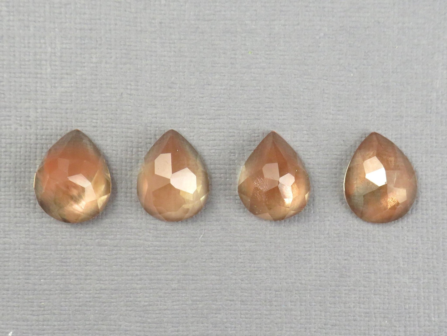 Oregon Sunstone - Rose Cut Rose Cut | 14.5mm x 11mm, avg 7ct | Sun Crystal, Oregon USA Sold Per Stone | OSR127 - Gem Enthusiast