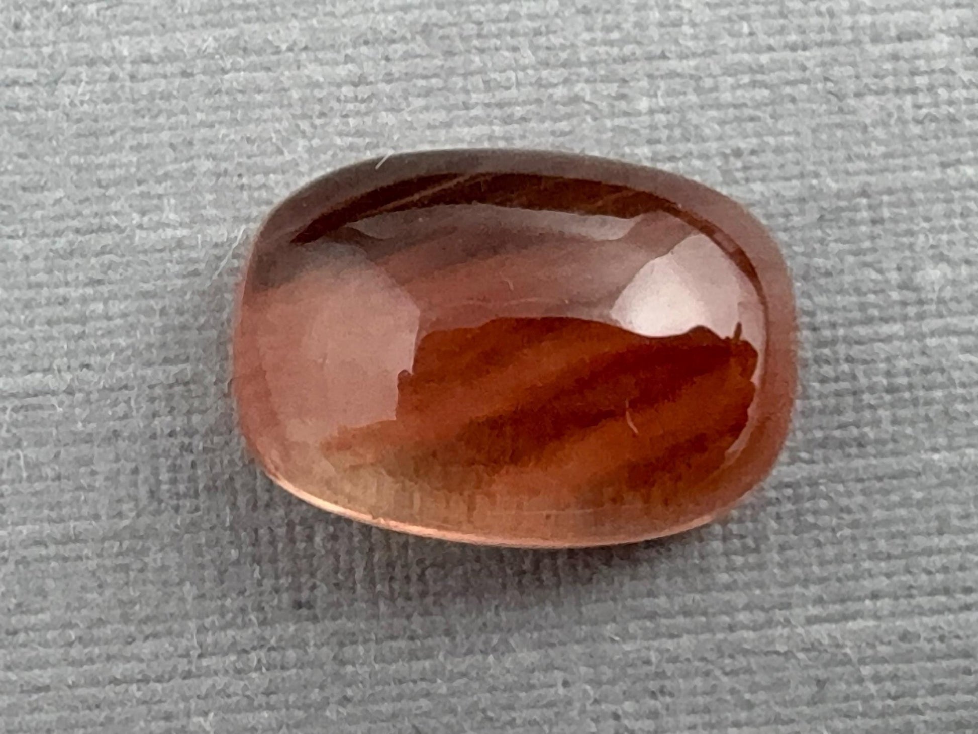 Oregon Sunstones Cushion Rectangle Cabochon 10x7 | 2.87 carats | OSC317 - Gem Enthusiast
