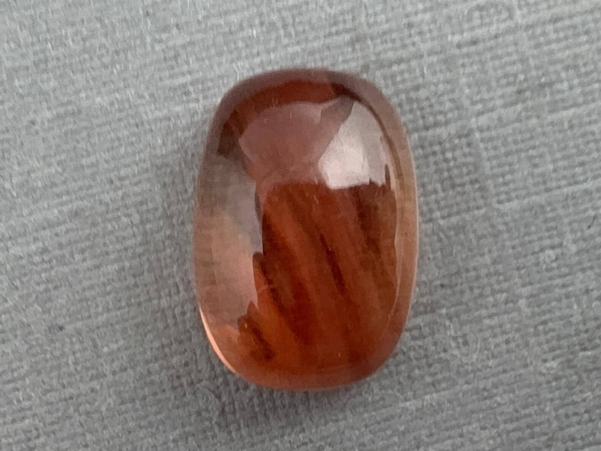 Oregon Sunstones Cushion Rectangle Cabochon 10x7 | 2.87 carats | OSC317 - Gem Enthusiast