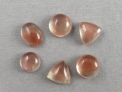 Oregon Sunstones Mixed Cabochon Lot | Schiller | 11.13 carats | OSC139 - Gem Enthusiast