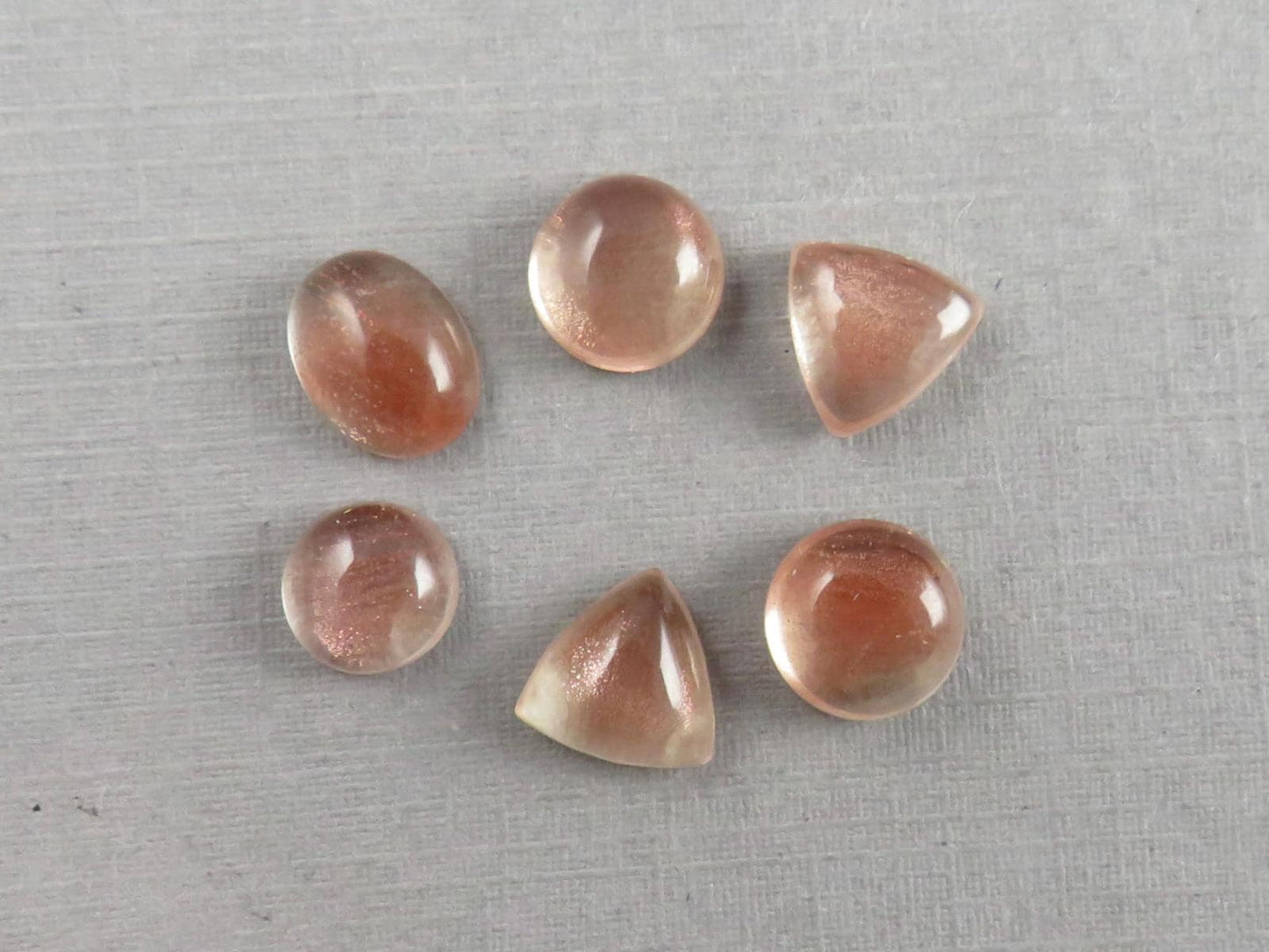 Oregon Sunstones Mixed Cabochon Lot | Schiller | 11.13 carats | OSC139 - Gem Enthusiast
