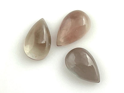 Oregon Sunstones Pear Cabochon Lot | Ethically Sourced | 2.29 carats | OSC295 - Oregon Sunstone - Gem Enthusiast