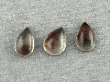 Oregon Sunstones Pear Cabochon Lot | Ethically Sourced | 3.11 carats | OSC306 - Oregon Sunstone - Gem Enthusiast