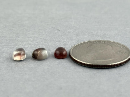 Oregon Sunstones Pear Cabochon Lot | Ethically Sourced | 3.11 carats | OSC306 - Oregon Sunstone - Gem Enthusiast