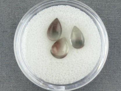 Oregon Sunstones Pear Cabochon Lot | Ethically Sourced | 3.11 carats | OSC306 - Oregon Sunstone - Gem Enthusiast