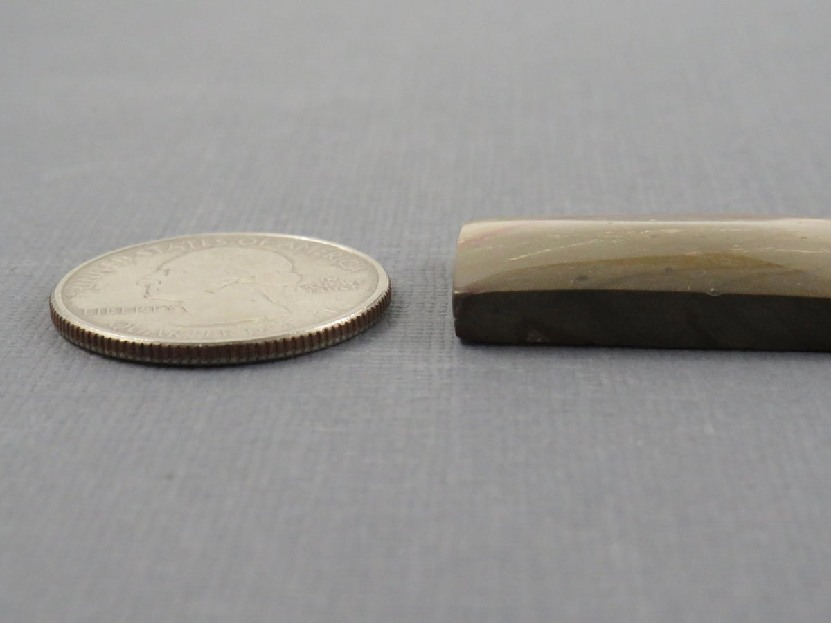 Owhyee Picture Jasper Cabochon | Rectangle | 30x17mm, 31.1ct | Owyhee Mountain Range in Oregon | JS378 - Gem Enthusiast