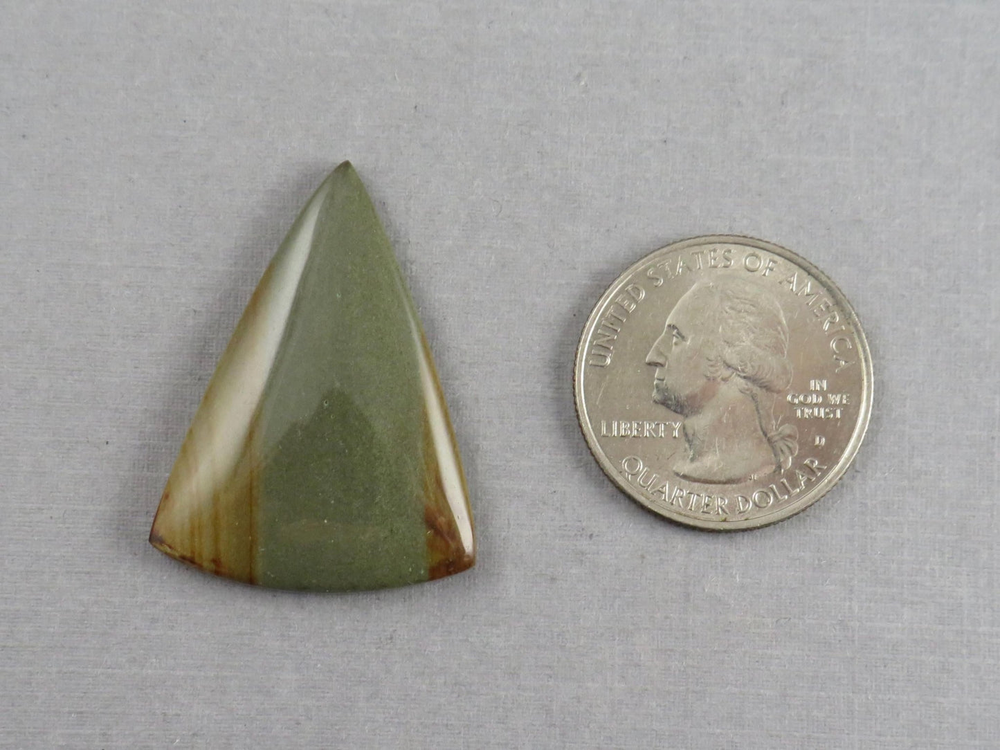 Owyhee Jasper Cabochon | Oregon Idaho Gemstone| 35x26 | Mined in the USA | JS380 - Gem Enthusiast