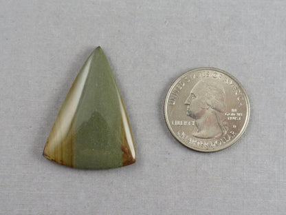 Owyhee Jasper Cabochon | Oregon Idaho Gemstone| 35x26 | Mined in the USA | JS380 - Gem Enthusiast