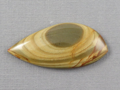 Owyhee Picture Jasper Cabochon | 48x25mm, 58.6ct | Owyhee Mountains in Oregon USA | JS388 - Gem Enthusiast
