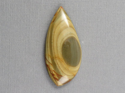 Owyhee Picture Jasper Cabochon | 48x25mm, 58.6ct | Owyhee Mountains in Oregon USA | JS388 - Gem Enthusiast
