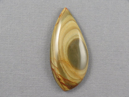 Owyhee Picture Jasper Cabochon | 48x25mm, 58.6ct | Owyhee Mountains in Oregon USA | JS388 - Gem Enthusiast