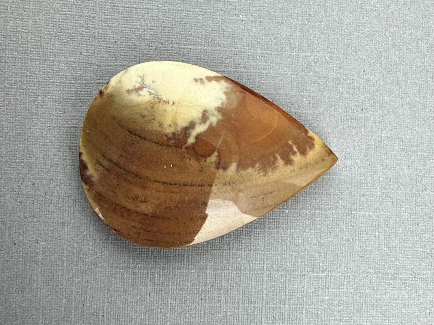 Owyhee Picture Jasper Cabochon | Oregon Idaho Gemstone | Mined in the USA | JS307 - Gem Enthusiast