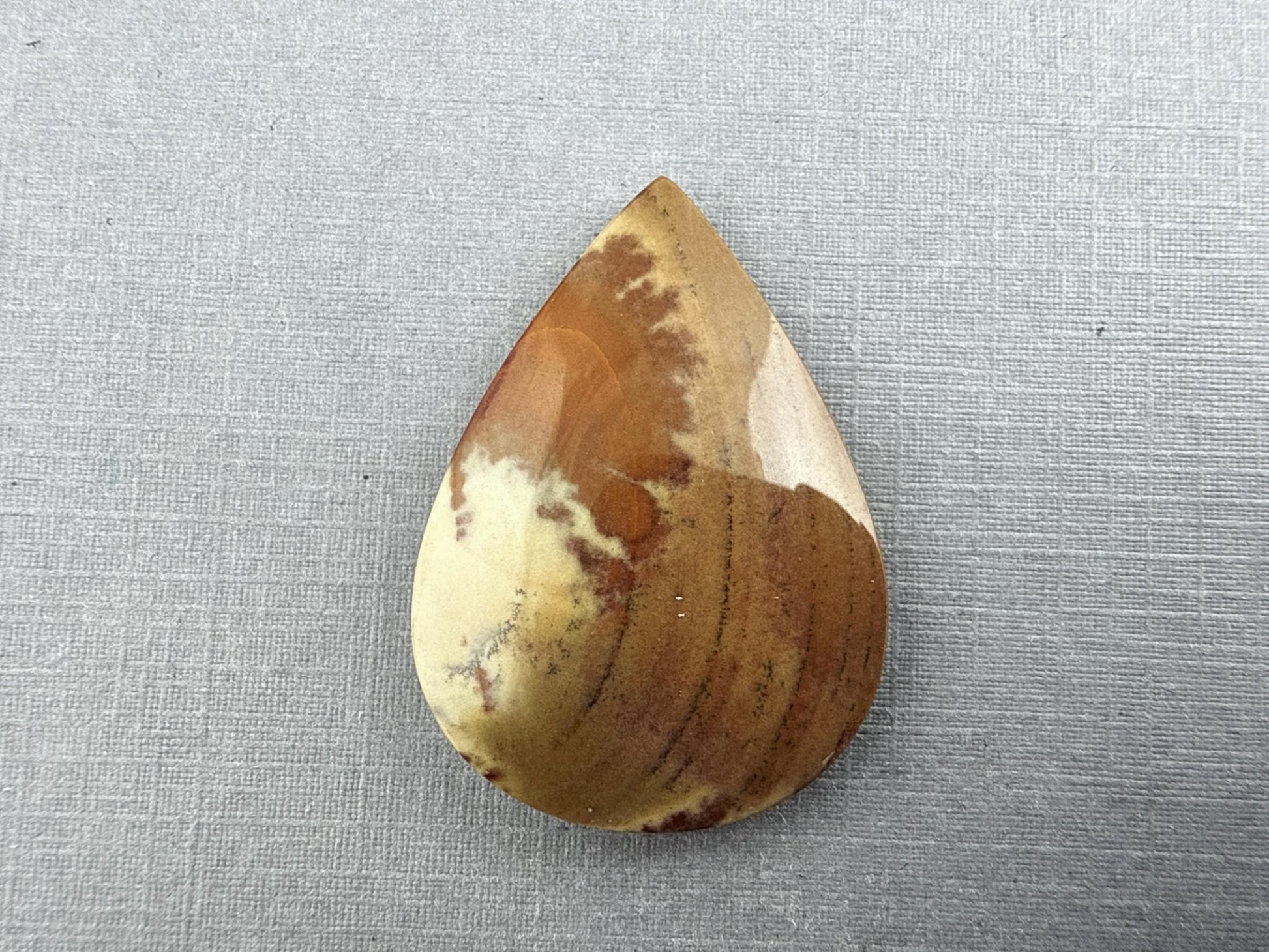 Owyhee Picture Jasper Cabochon | Oregon Idaho Gemstone | Mined in the USA | JS307 - Gem Enthusiast