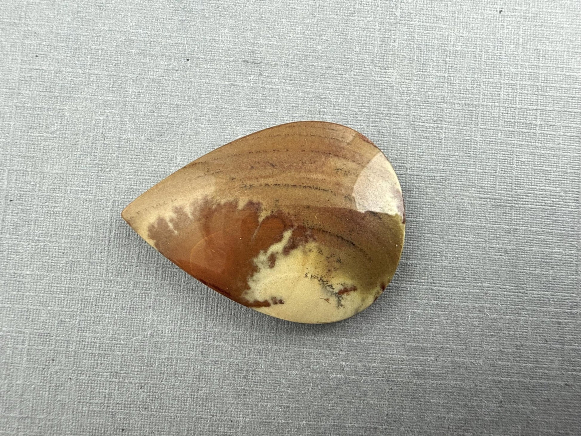 Owyhee Picture Jasper Cabochon | Oregon Idaho Gemstone | Mined in the USA | JS307 - Gem Enthusiast