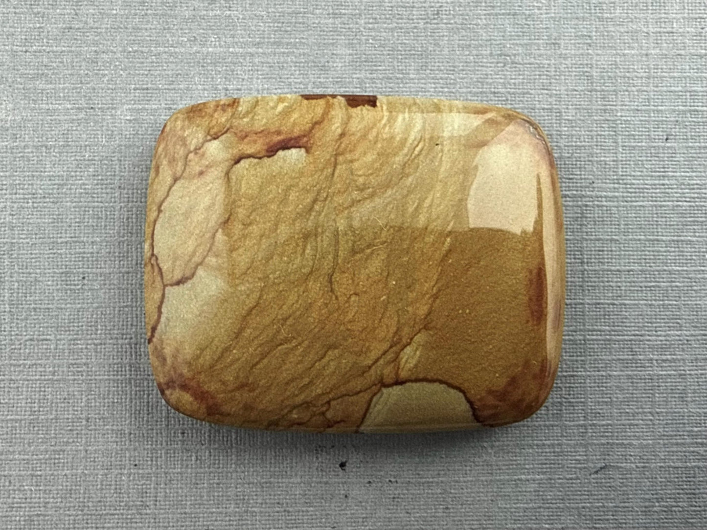 Owyhee Picture Jasper Cabochon | Oregon Idaho Gemstone | Mined in the USA | JS308 - Gem Enthusiast