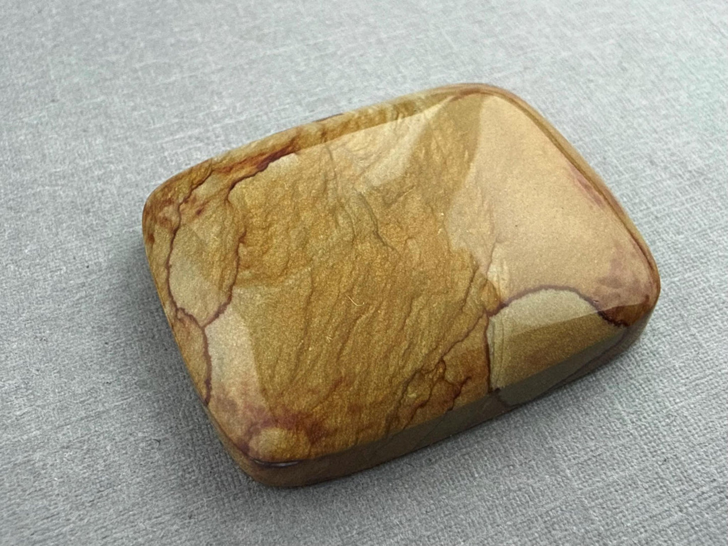 Owyhee Picture Jasper Cabochon | Oregon Idaho Gemstone | Mined in the USA | JS308 - Gem Enthusiast