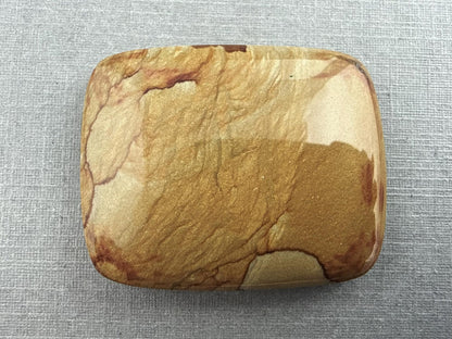 Owyhee Picture Jasper Cabochon | Oregon Idaho Gemstone | Mined in the USA | JS308 - Gem Enthusiast