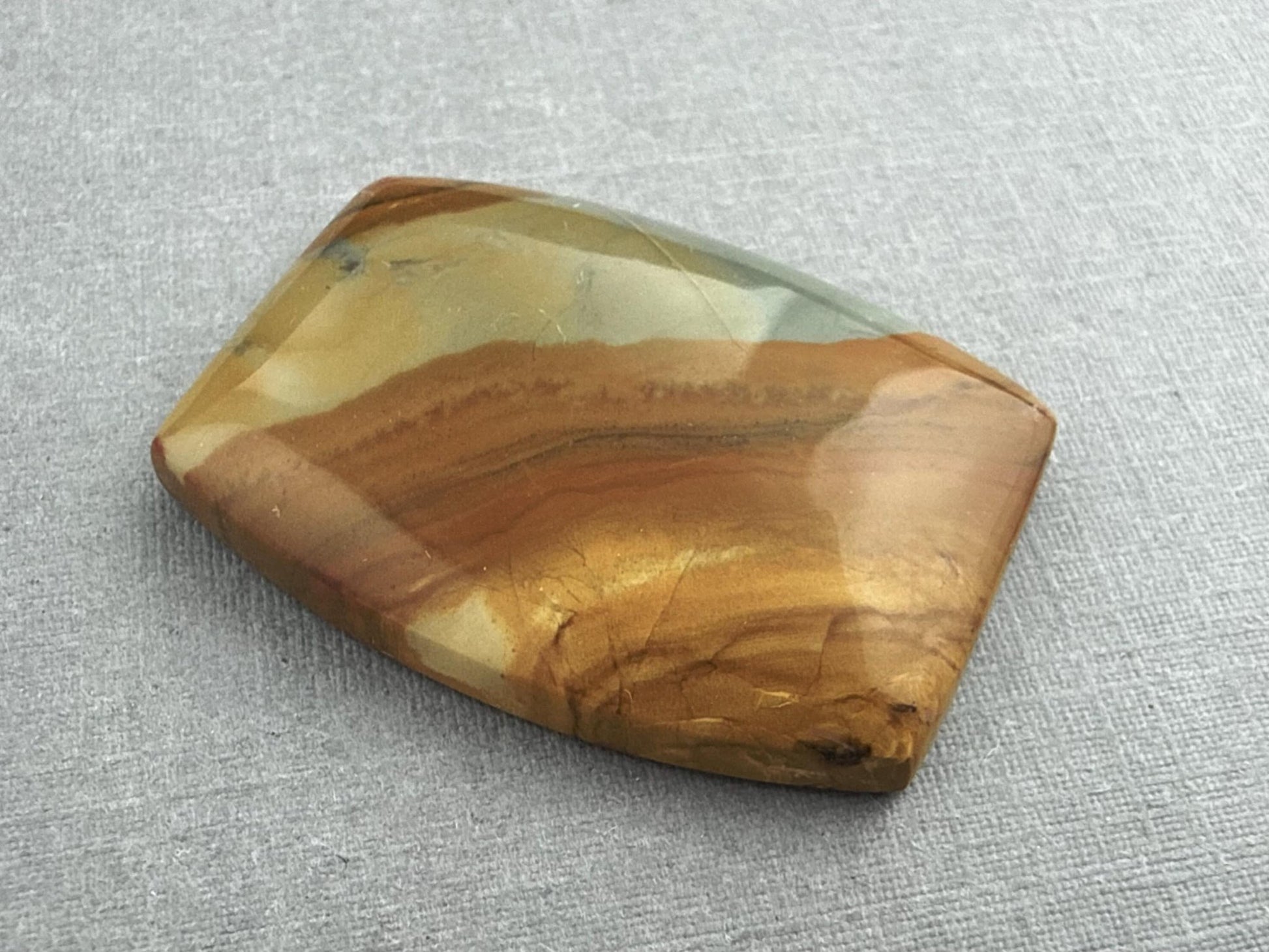 Owyhee Picture Jasper Cabochon | Oregon Idaho Gemstone | Mined in the USA | JS309 - Gem Enthusiast
