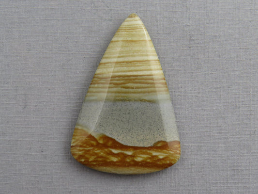 Owyhee Picture Jasper Cabochon | Oregon Idaho Gemstone | Mined in the USA | JS365 - Gem Enthusiast