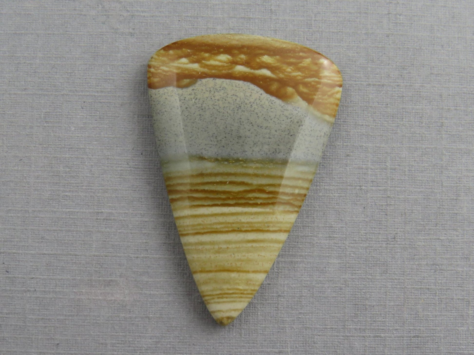 Owyhee Picture Jasper Cabochon | Oregon Idaho Gemstone | Mined in the USA | JS365 - Gem Enthusiast
