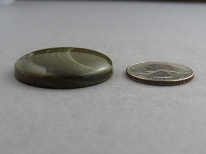 Owyhee Picture Jasper Cabochon | Oregon Idaho Gemstone | Mined in the USA | JS366 - Gem Enthusiast