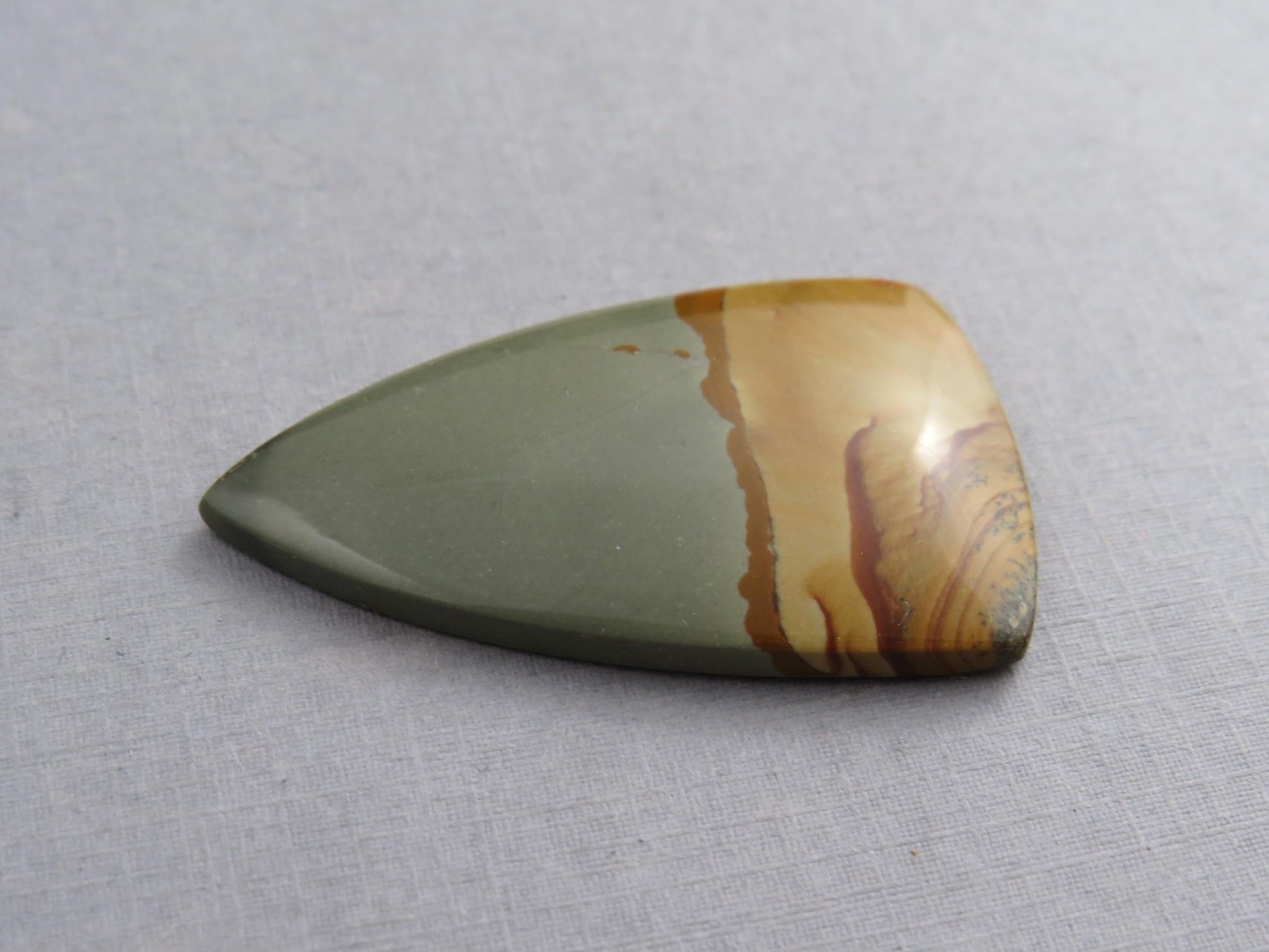 Owyhee Picture Jasper Cabochon | Oregon Idaho Gemstone | Mined in the USA | JS387 - Gem Enthusiast