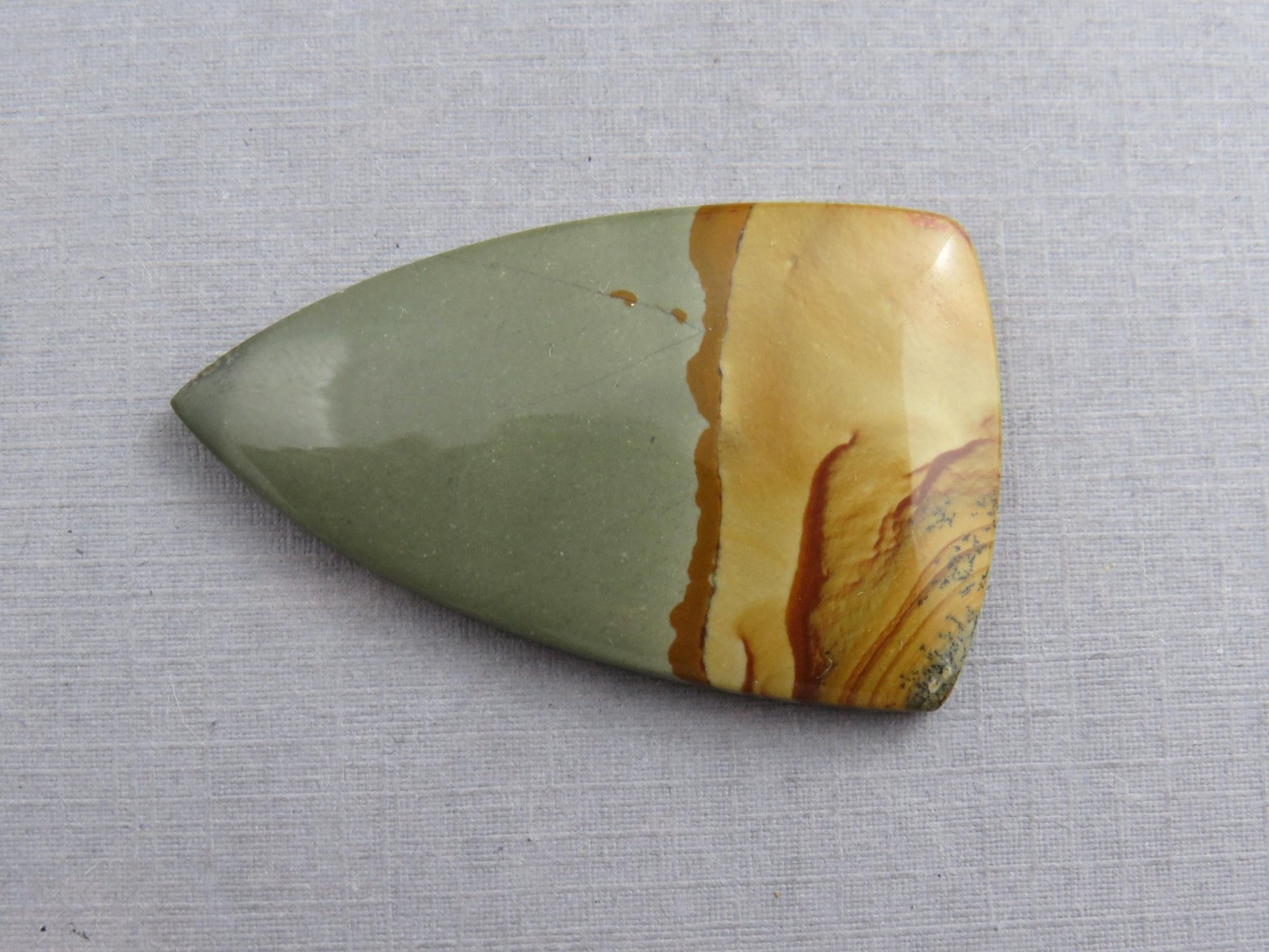 Owyhee Picture Jasper Cabochon | Oregon Idaho Gemstone | Mined in the USA | JS387 - Gem Enthusiast