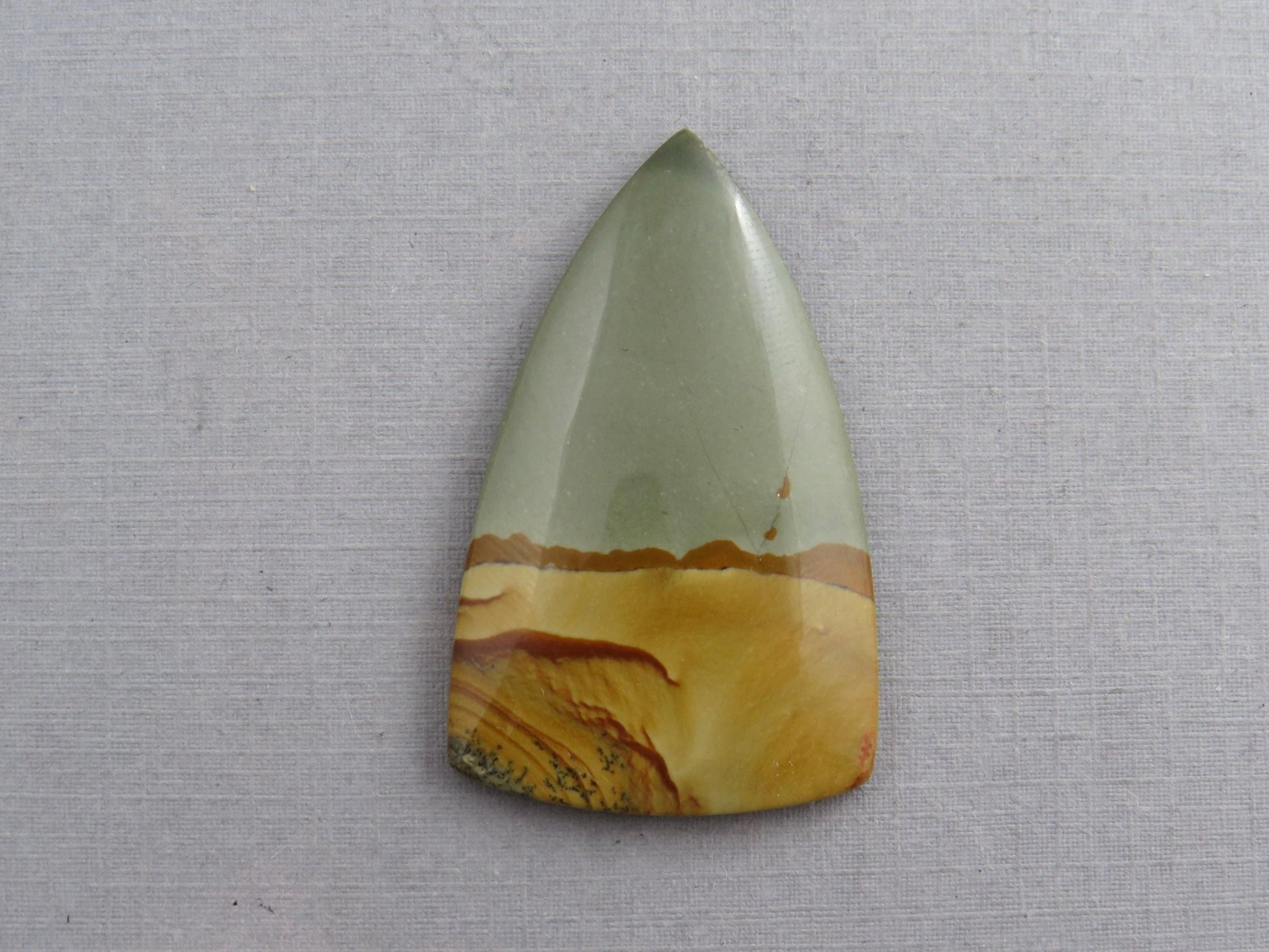 Owyhee Picture Jasper Cabochon | Oregon Idaho Gemstone | Mined in the USA | JS387 - Gem Enthusiast
