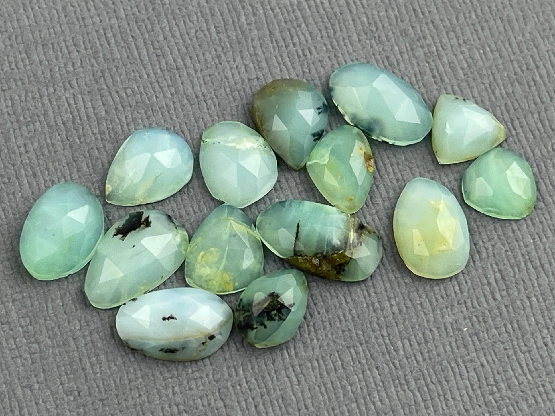 Peruvian Opal Rose Cut Lot | 13.3 carats | PO427 - Opal - Gem Enthusiast