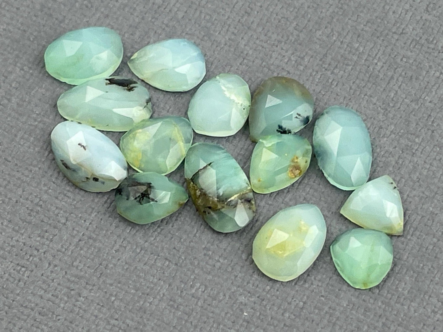 Peruvian Opal Rose Cut Lot | 13.3 carats | PO427 - Opal - Gem Enthusiast