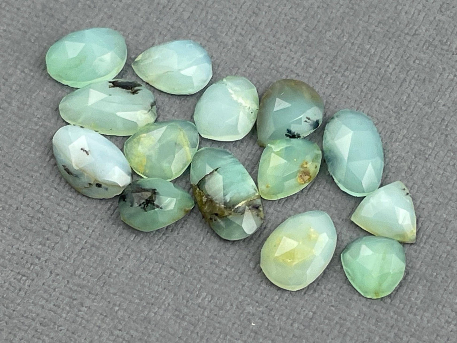 Peruvian Opal Rose Cut Lot | 13.3 carats | PO427 - Opal - Gem Enthusiast