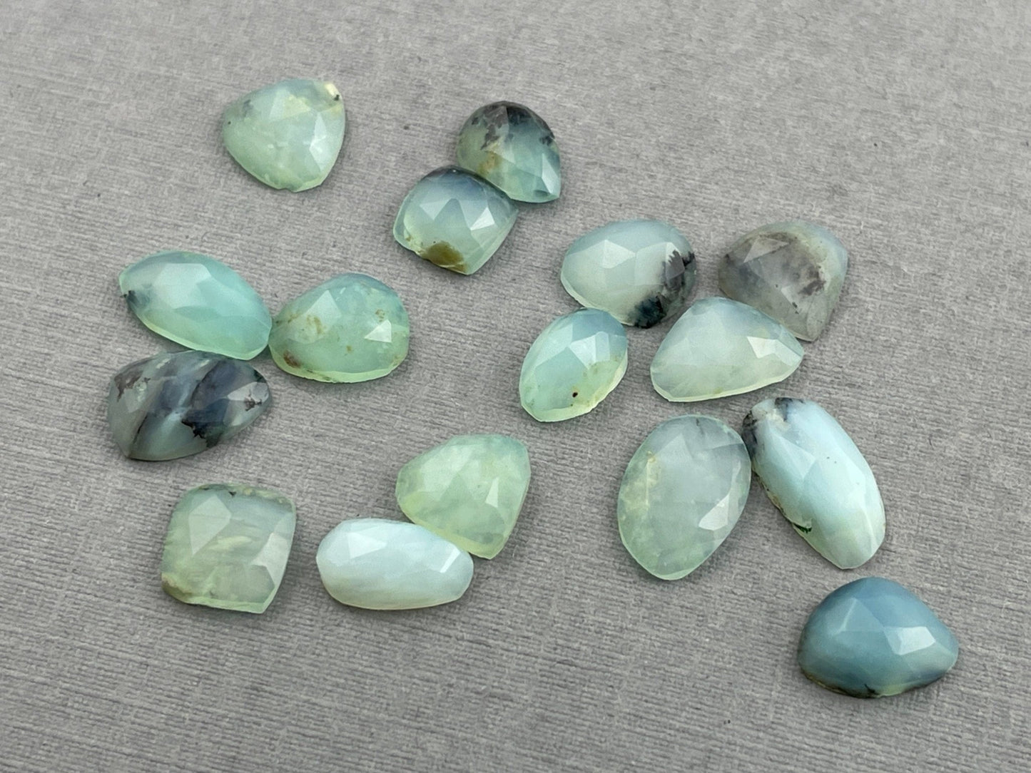 Peruvian Opal Rose Cut Lot | 15+ carats | PO409 - Opal - Gem Enthusiast