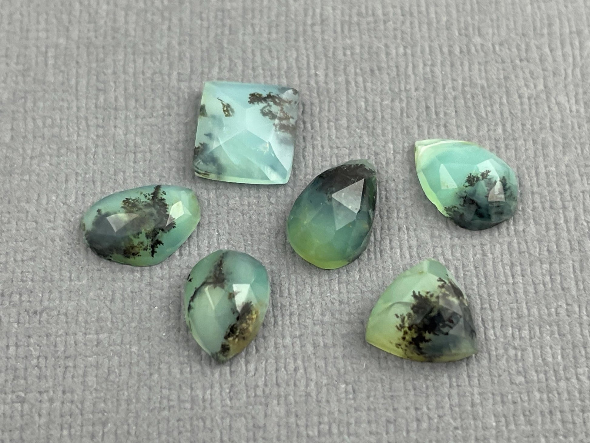 Peruvian Opal Rose Cut Lot | 5.7 carats | PO384 - Opal - Gem Enthusiast
