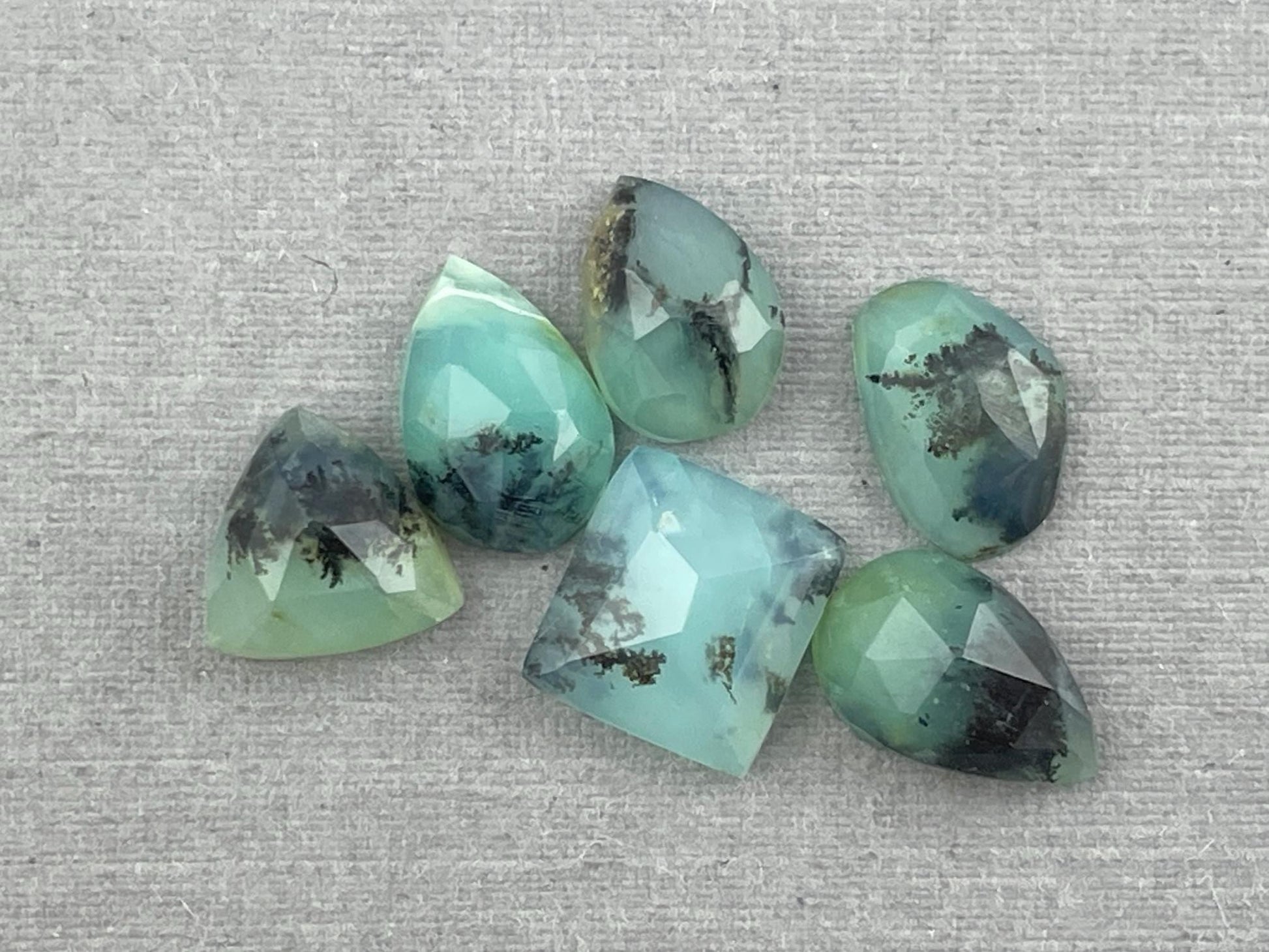 Peruvian Opal Rose Cut Lot | 5.7 carats | PO384 - Opal - Gem Enthusiast