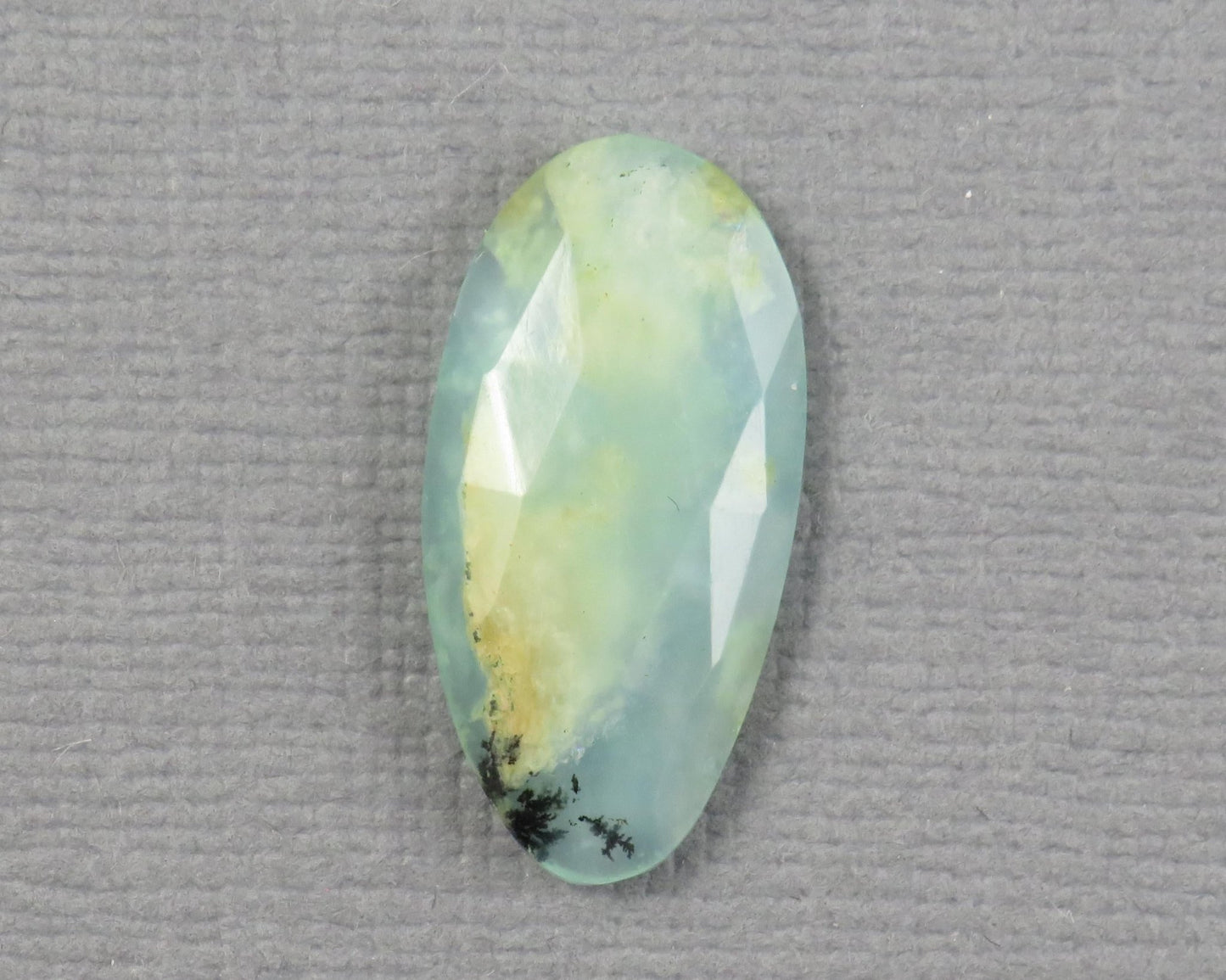 Peruvian Opal Rose Cut Oval | Andean opal | 20x10mm, 3.66ct | Peru | PO431 - Gem Enthusiast