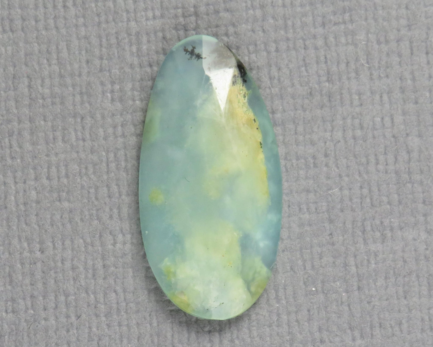 Peruvian Opal Rose Cut Oval | Andean opal | 20x10mm, 3.66ct | Peru | PO431 - Gem Enthusiast
