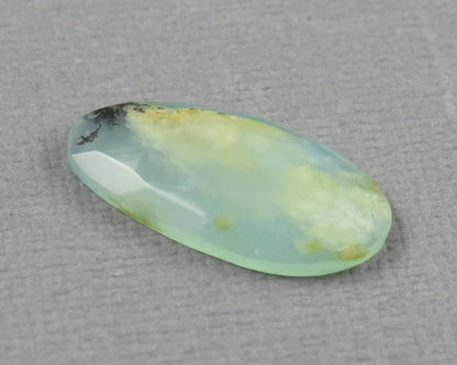 Peruvian Opal Rose Cut Oval | Andean opal | 20x10mm, 3.66ct | Peru | PO431 - Gem Enthusiast