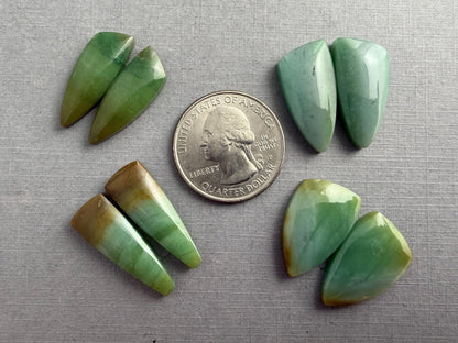 Petrified Wood Opal Pairs | Natural Indonesian Gemstone | WO242 - Gem Enthusiast