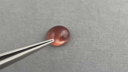 13x11 LARGE Oregon Sunstone Oval Cabochon | Schiller | 6.34 carats | OSC297