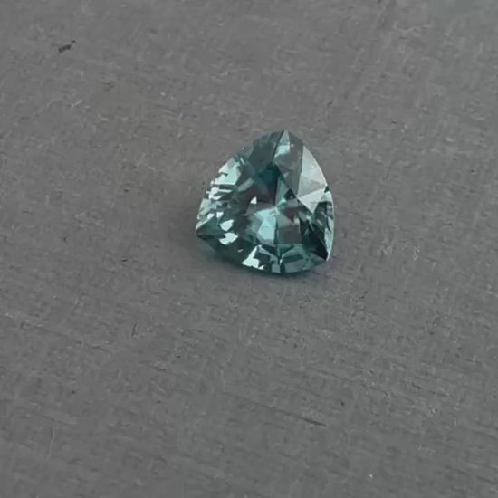 Blue Zircon Trillion Cut | Natural Gemstone | 4.9 x 4.8 mm | ZC102