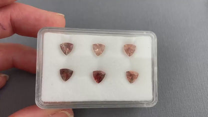 6mm Oregon Sunstone Trillion Gemstones | Pick Your Own Stone!