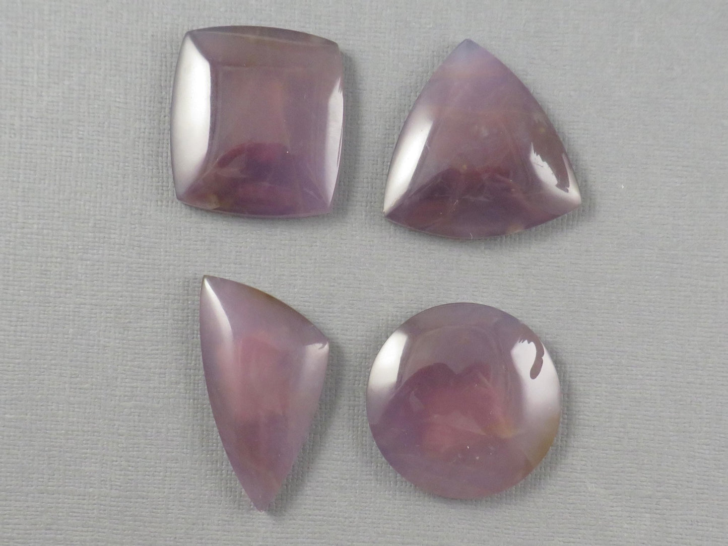 Purple Chalcedony Cabochon | Per Stone | 30–39mm, avg 48ct | Indonesia | CA354 - Gem Enthusiast