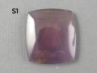 Purple Chalcedony Cabochon | Per Stone | 30–39mm, avg 48ct | Indonesia | CA354 - Gem Enthusiast