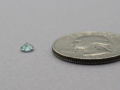 RARE Kornerupine Gemstone | 4.1mm Round Faceted Stone | Natural Inclusions | Z230 - Gem Enthusiast