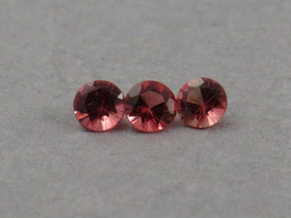 Red Spinel Lot | 3.4mm Faceted Round | Natural Gemstone | SL125 - Gem Enthusiast