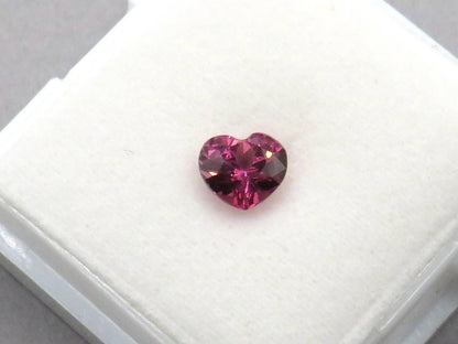Rhodolite Garnet | Faceted Heart | Tanzania | GR104 - Gem Enthusiast